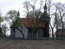 P5035353 W Jedlcu, w części, zwanej Starą Wsią, wznosi się drewniany kościół, jednonawowy, konstrukcji szkieletowej, pod wezwaniem św. Floriana, zbudowany w latach 1745-53.